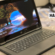 An Intel made internal testing laptop with a 10th Generation Ice Lake processor.